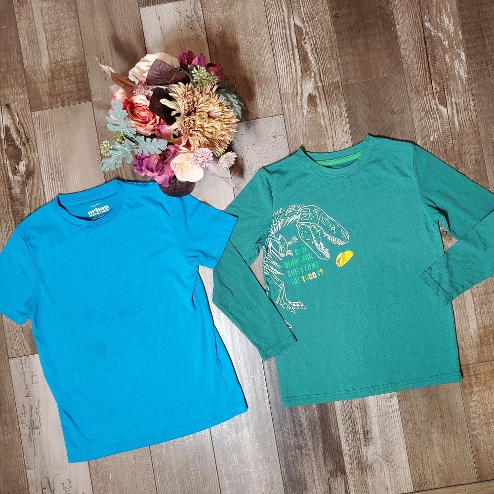 Cat & Jack and Urban Pipeline | Boys Casual T-Shirt Bundle 2pc | Size Small 6/7